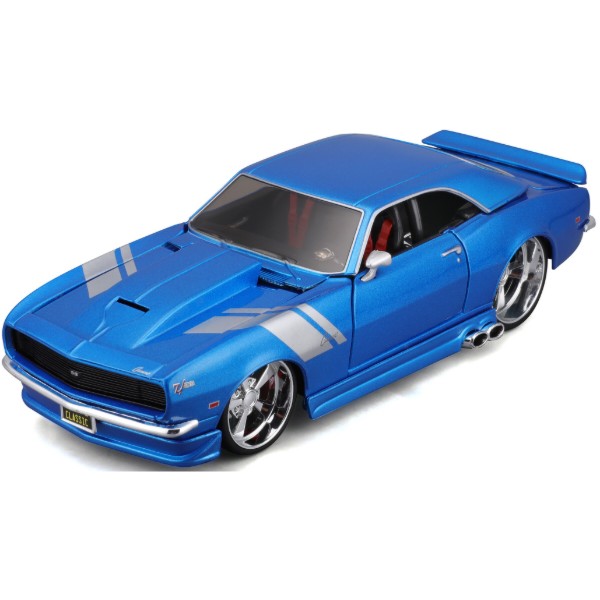 Фото - Колекційна машинка 1:24 Maisto 1968 Chevrolet Camaro Z/28 (32508 blue)